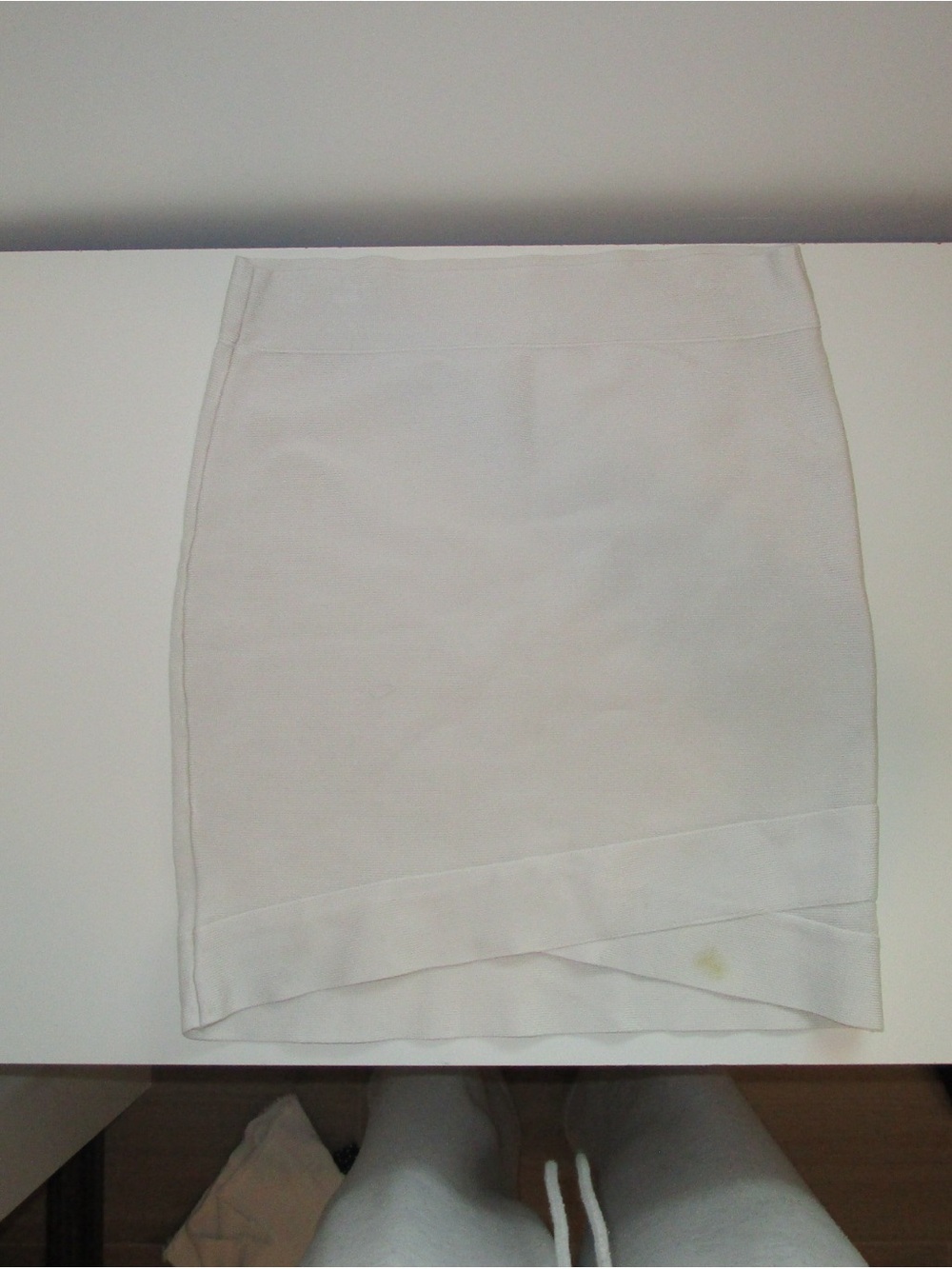 Classic White Women's Pencil Skirt